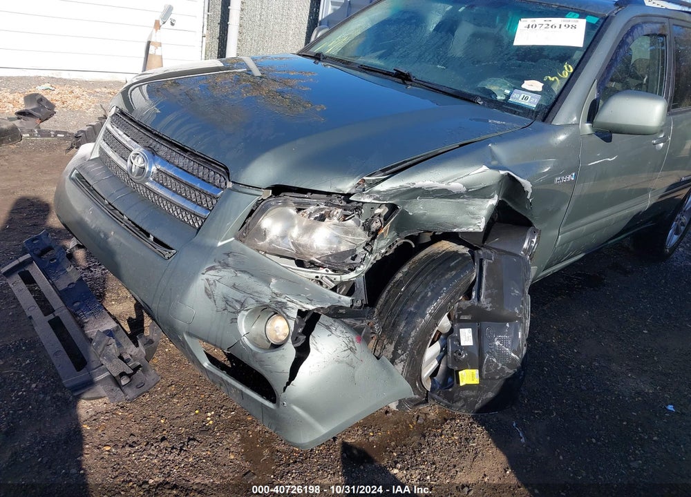 2007 TOYOTA HIGHLANDER HYBRID LIMITED V6 VIN: JTEEW21A770036281