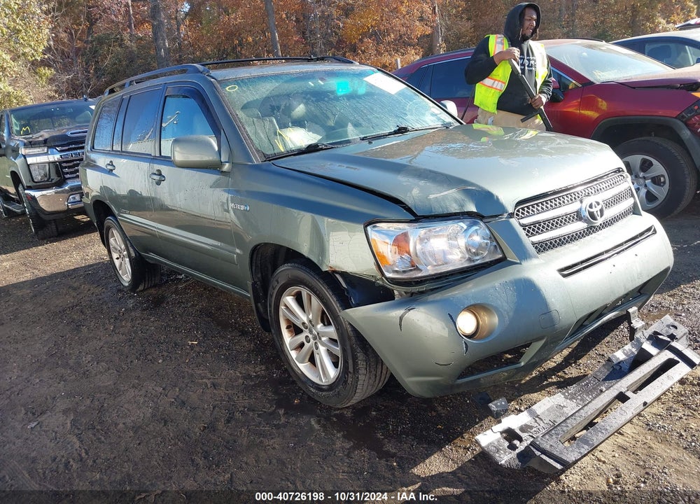 2007 TOYOTA HIGHLANDER HYBRID LIMITED V6 VIN: JTEEW21A770036281