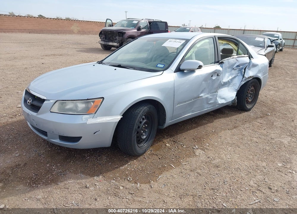 2008 HYUNDAI SONATA GLS VIN: 5NPET46C68H340211