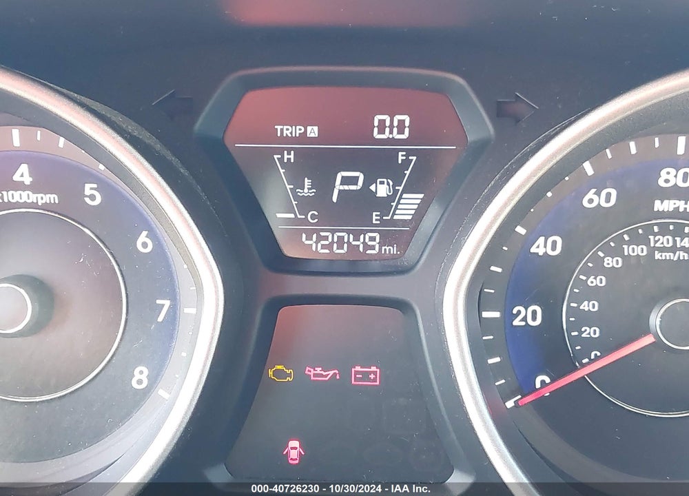 2015 HYUNDAI ELANTRA SE VIN: 5NPDH4AE7FH611585
