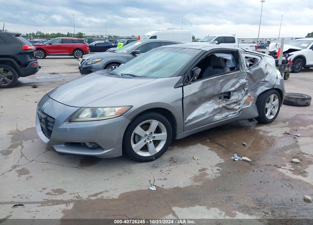 2011 HONDA CR-Z EX VIN: JHMZF1D63BS001658