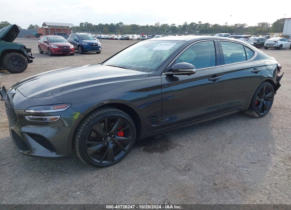2023 GENESIS G70 3.3T RWD VIN: KMTG54TE3PU123486