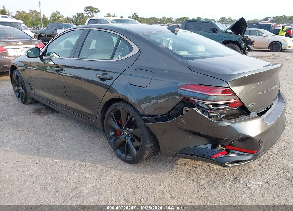 2023 GENESIS G70 3.3T RWD VIN: KMTG54TE3PU123486