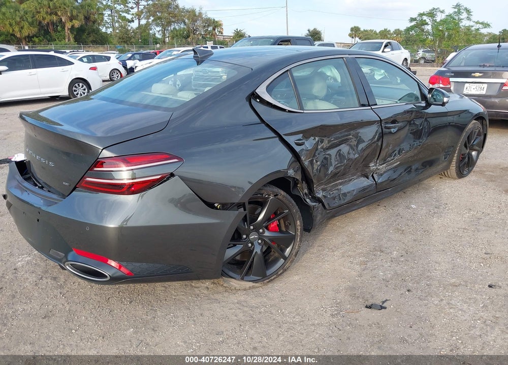 2023 GENESIS G70 3.3T RWD VIN: KMTG54TE3PU123486