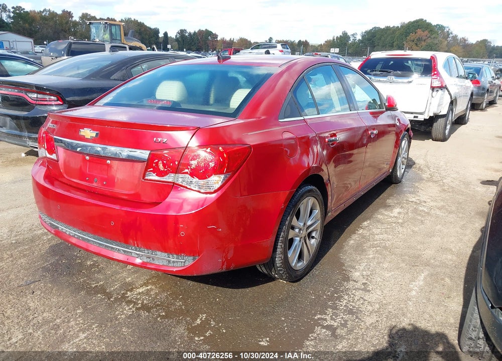 2012 CHEVROLET CRUZE LTZ VIN: 1G1PH5SC9C7327674