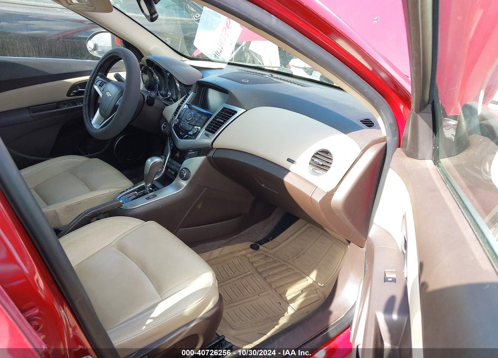 2012 CHEVROLET CRUZE LTZ VIN: 1G1PH5SC9C7327674