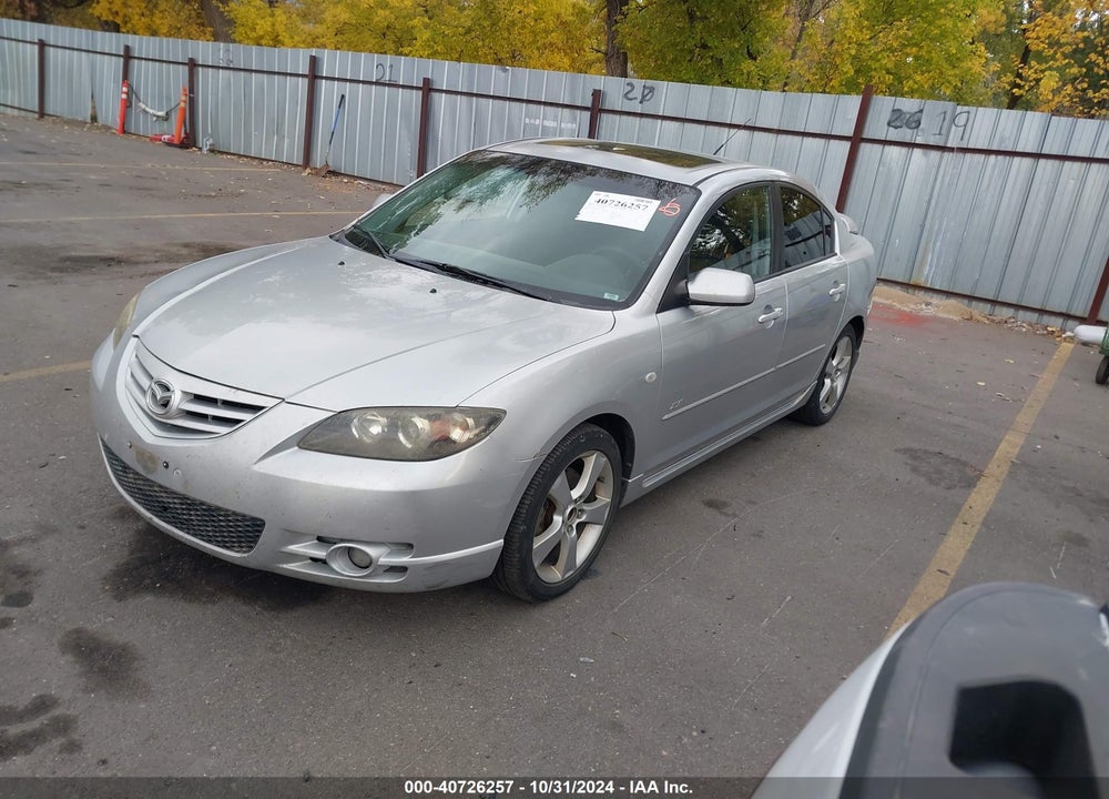 2005 MAZDA 3 S VIN: JM1BK323251256752
