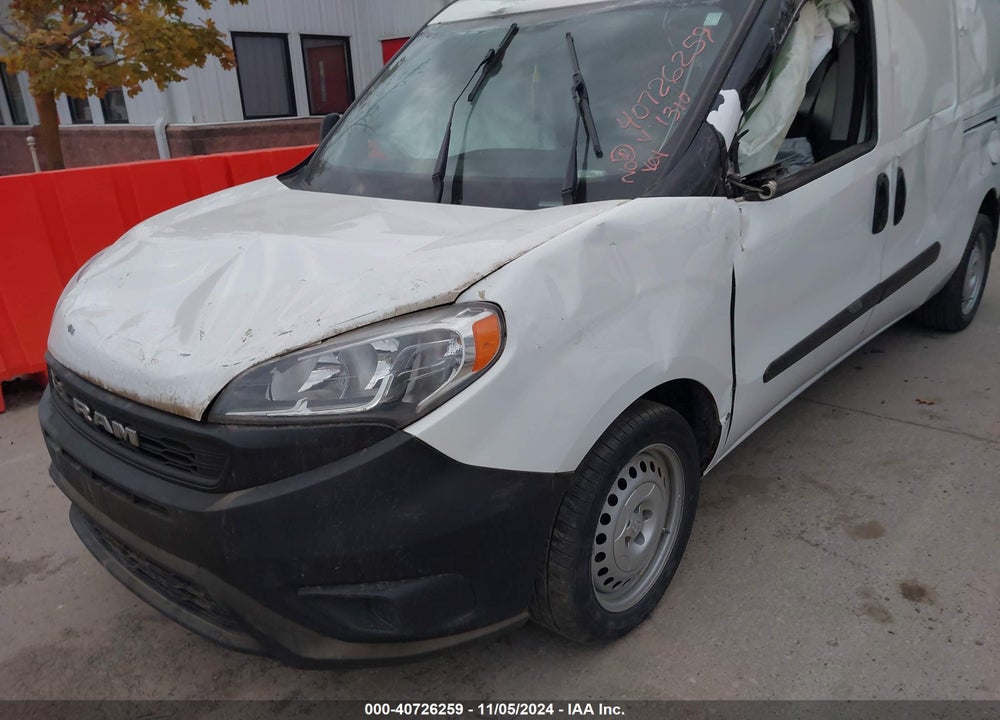 2021 RAM PROMASTER CITY TRADESMAN VIN: ZFBHRFAB1M6U21310