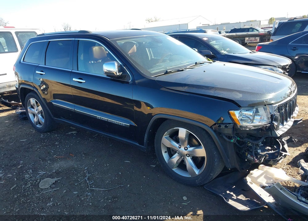 2012 JEEP GRAND CHEROKEE OVERLAND VIN: 1C4RJFCT0CC315753