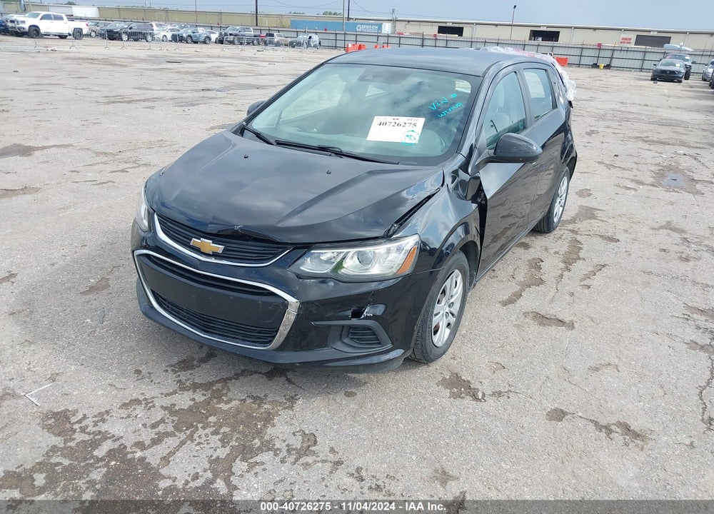 2020 CHEVROLET SONIC FWD  1FL 5-DOOR VIN: 1G1JG6SB5L4122408