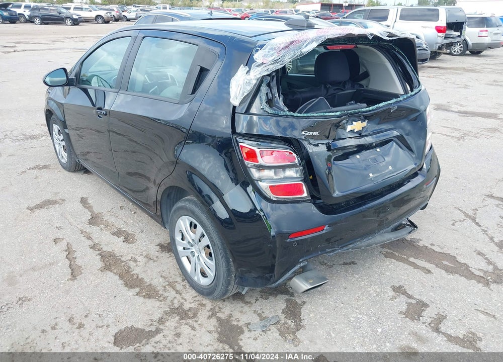 2020 CHEVROLET SONIC FWD  1FL 5-DOOR VIN: 1G1JG6SB5L4122408