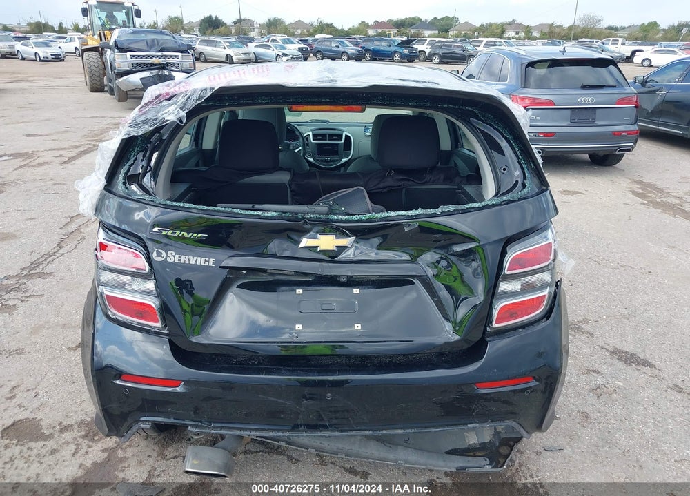 2020 CHEVROLET SONIC FWD  1FL 5-DOOR VIN: 1G1JG6SB5L4122408