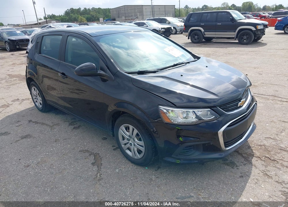 2020 CHEVROLET SONIC FWD  1FL 5-DOOR VIN: 1G1JG6SB5L4122408