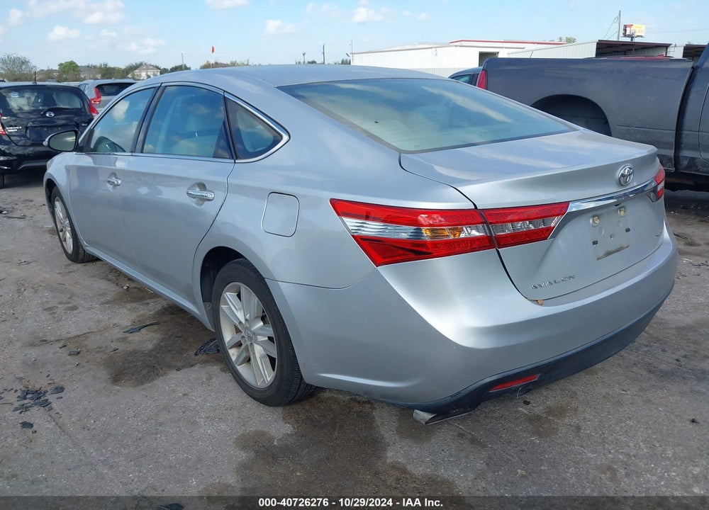 2014 TOYOTA AVALON XLE PREMIUM VIN: 4T1BK1EB8EU090352