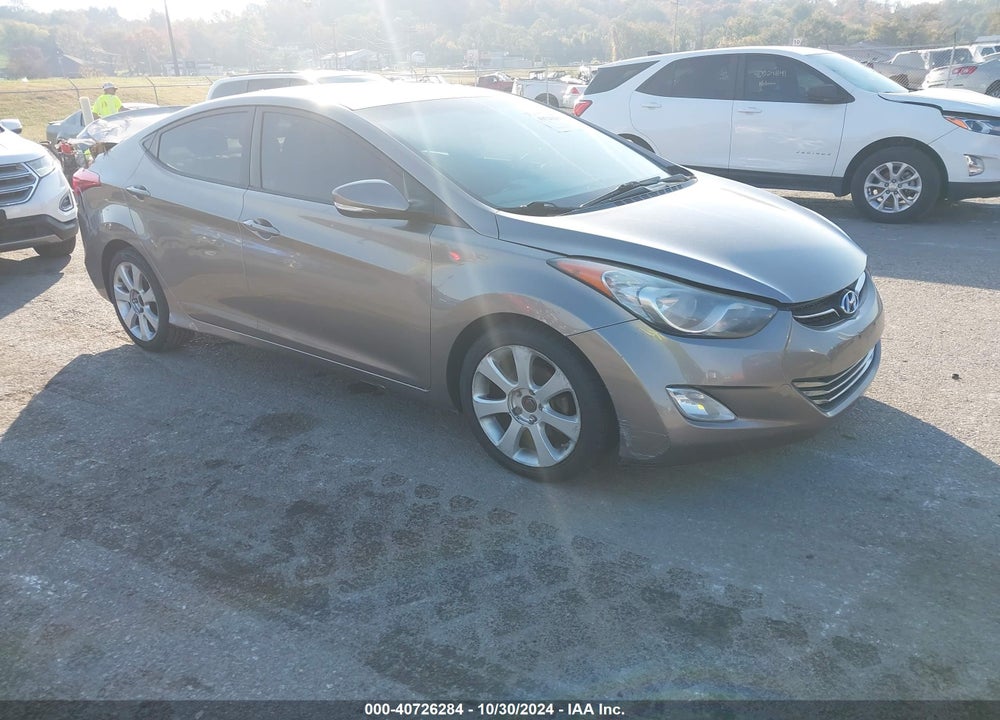 2013 HYUNDAI ELANTRA LIMITED VIN: 5NPDH4AE7DH239386
