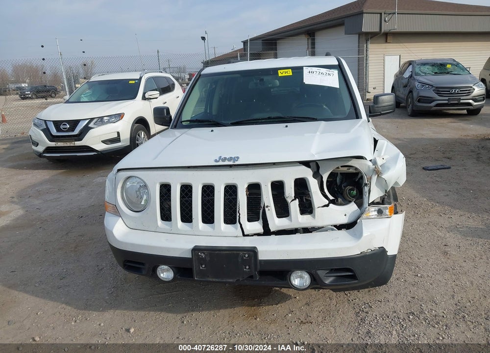 2017 JEEP PATRIOT LATITUDE FWD VIN: 1C4NJPFBXHD183738