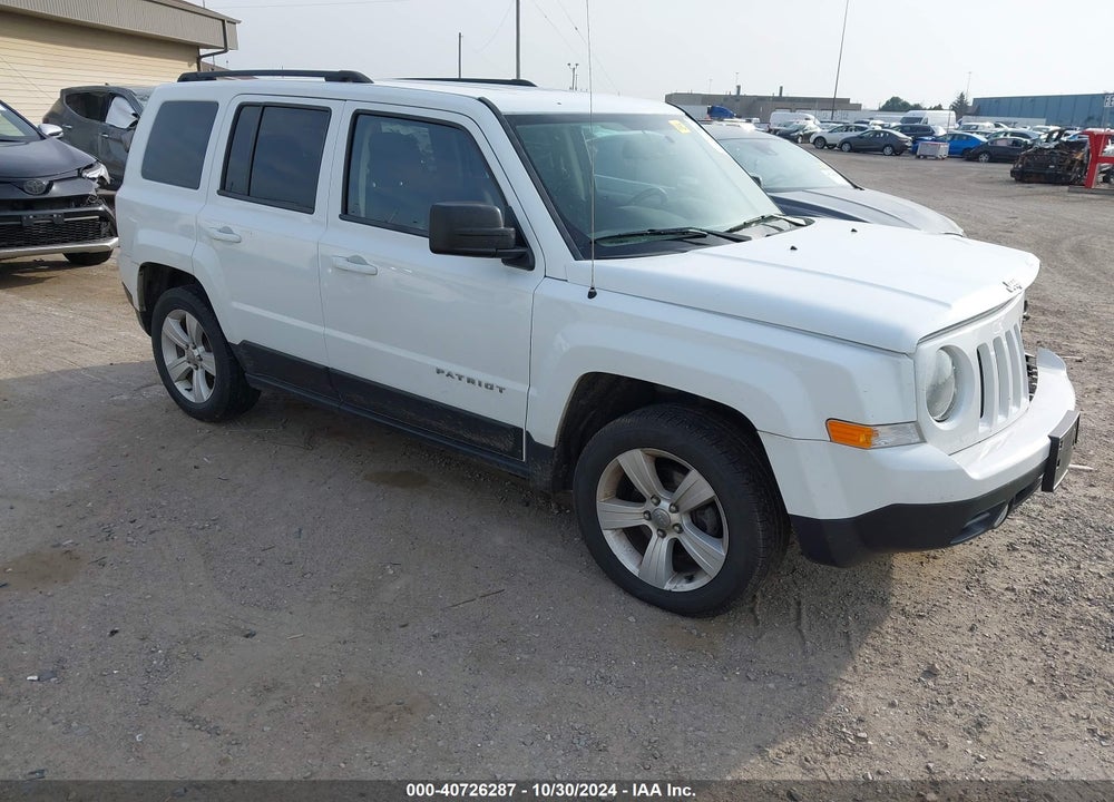 2017 JEEP PATRIOT LATITUDE FWD VIN: 1C4NJPFBXHD183738