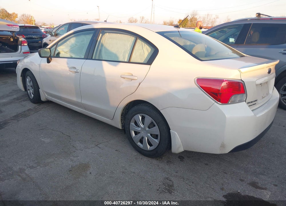 2015 SUBARU IMPREZA 2.0I VIN: JF1GJAA65FH024704