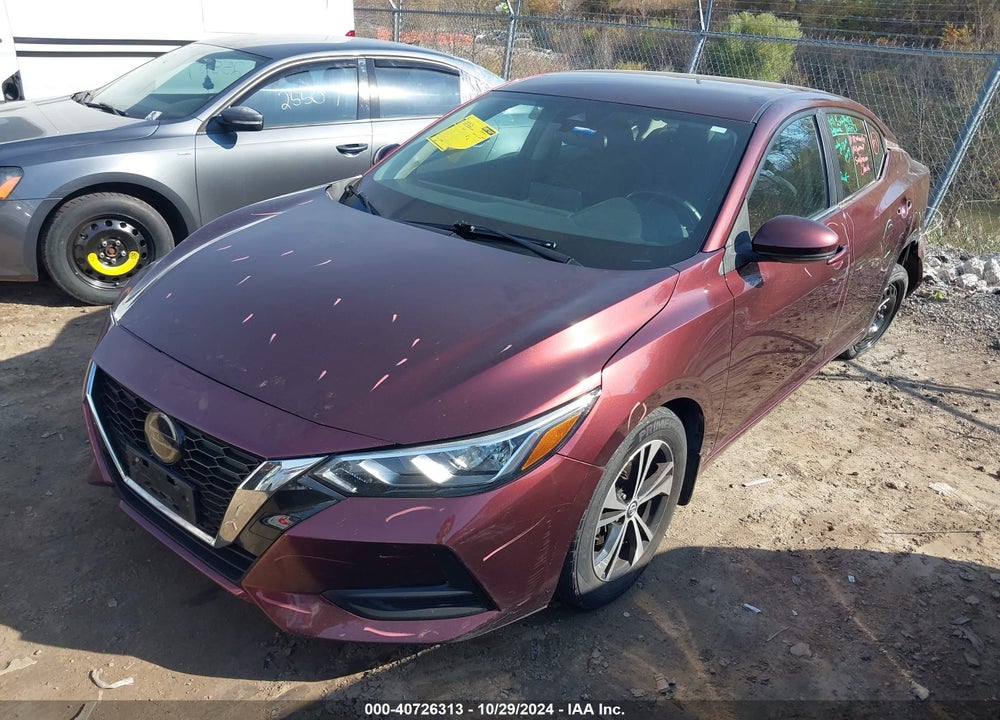 2020 NISSAN SENTRA SV XTRONIC CVT VIN: 3N1AB8CV3LY267747