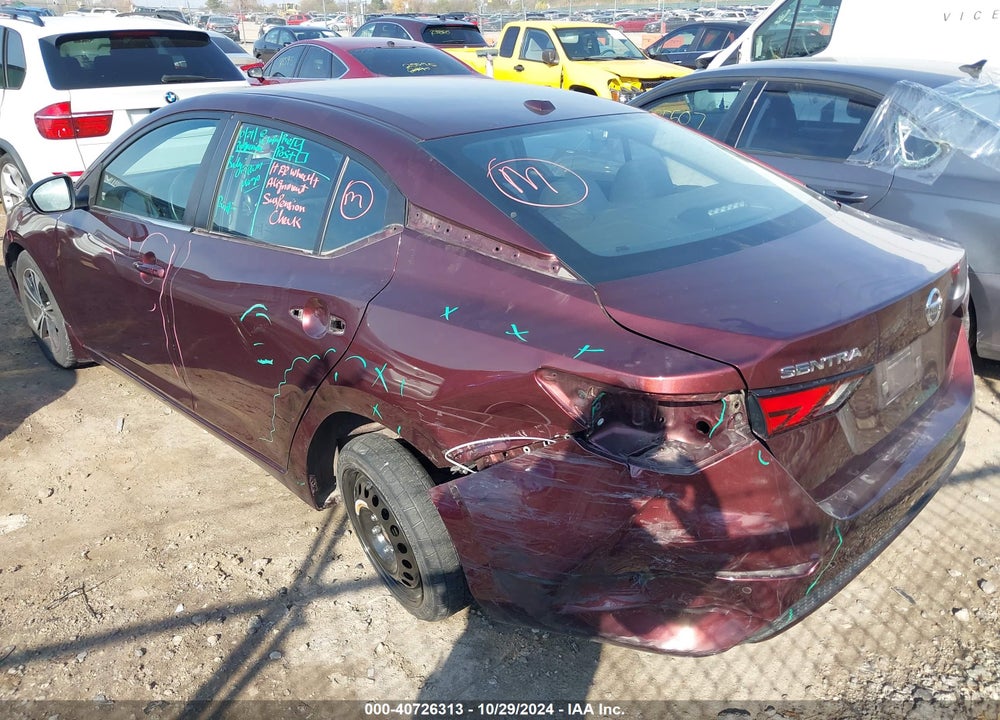 2020 NISSAN SENTRA SV XTRONIC CVT VIN: 3N1AB8CV3LY267747