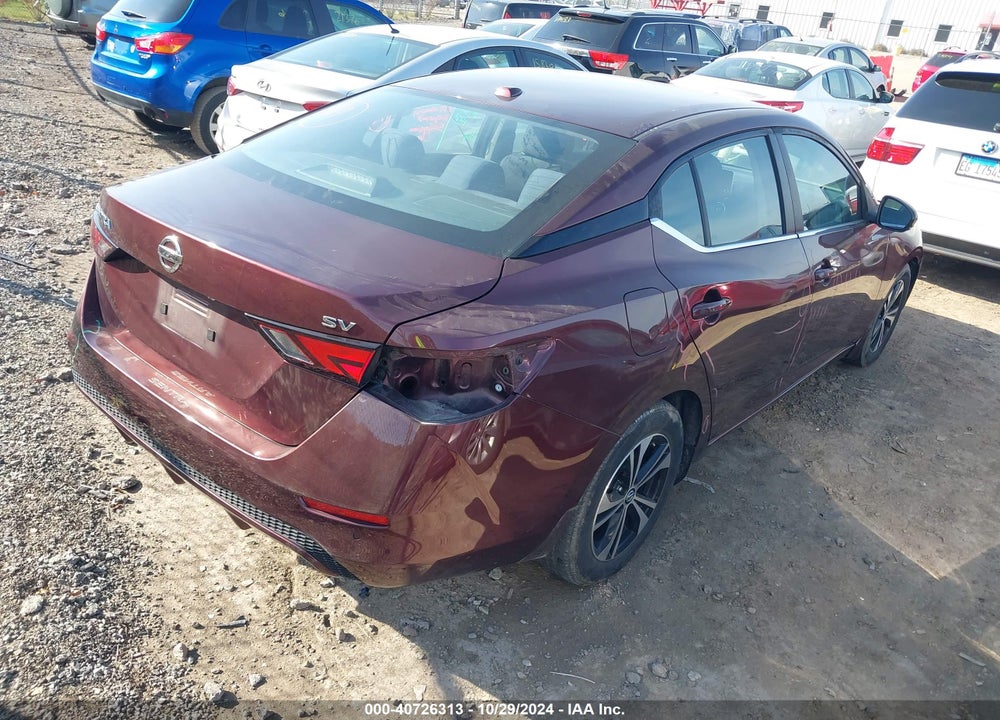 2020 NISSAN SENTRA SV XTRONIC CVT VIN: 3N1AB8CV3LY267747