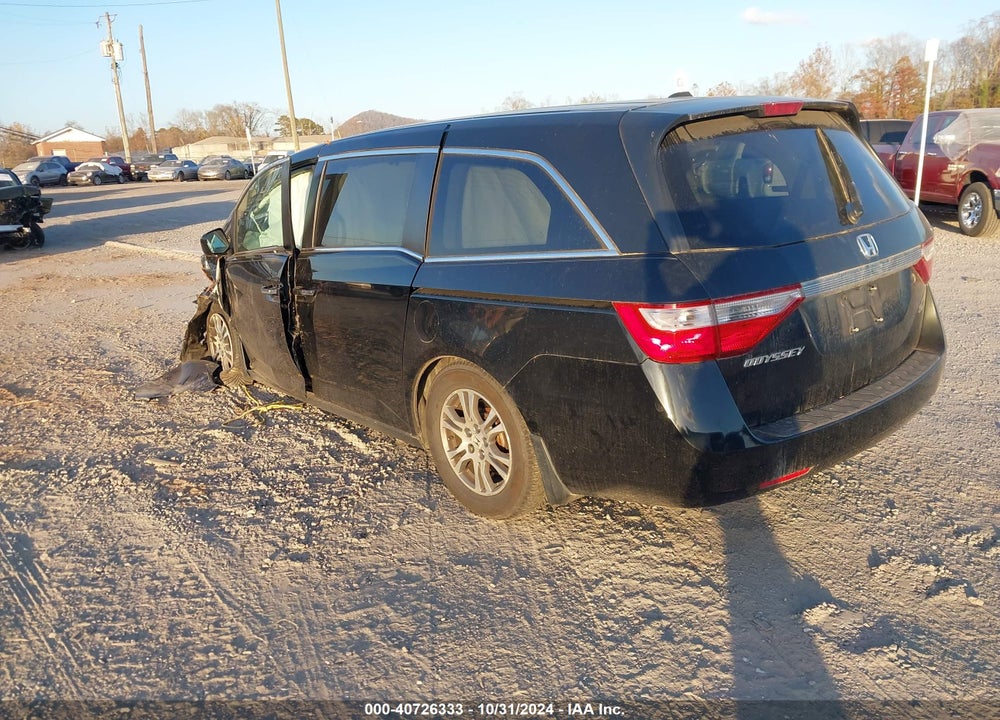 2012 HONDA ODYSSEY EX-L VIN: 5FNRL5H65CB095827