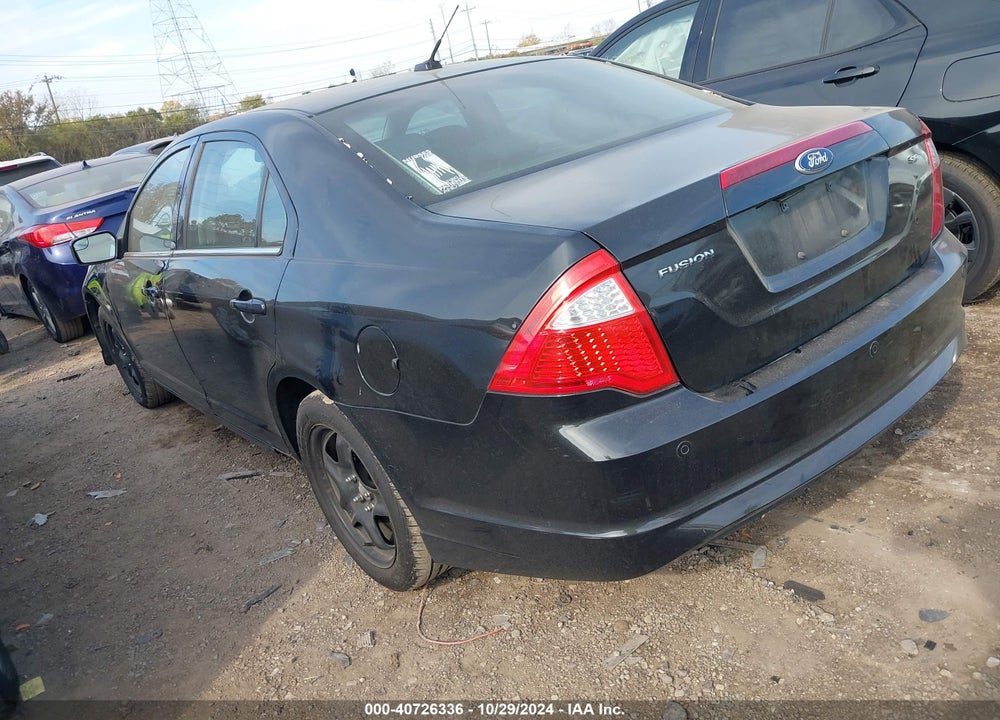 2011 FORD FUSION SE VIN: 3FAHP0HA4BR120470