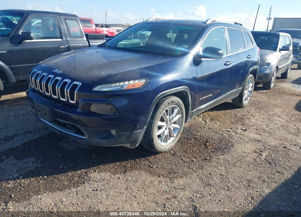 2016 JEEP CHEROKEE LIMITED VIN: 1C4PJLDB3GW237856