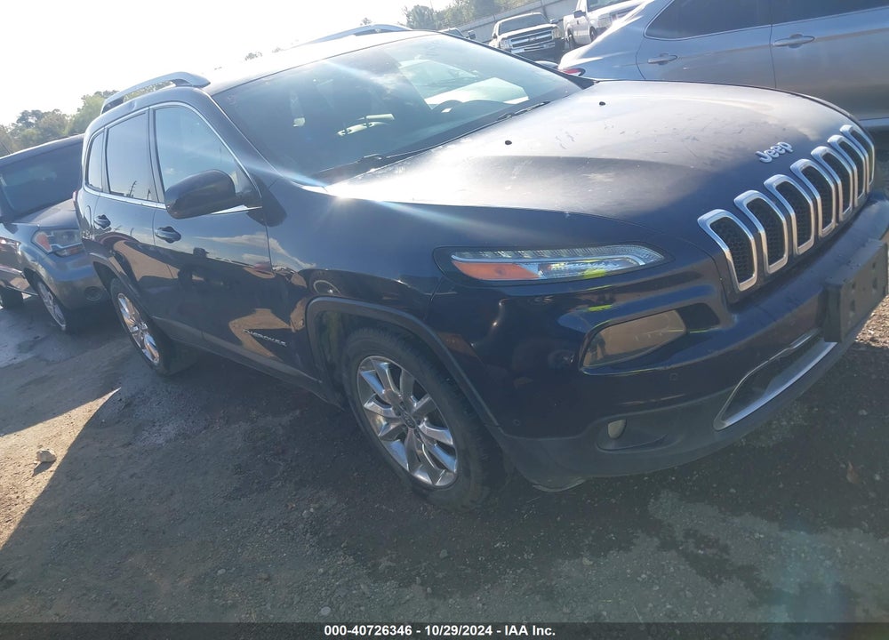 2016 JEEP CHEROKEE LIMITED VIN: 1C4PJLDB3GW237856