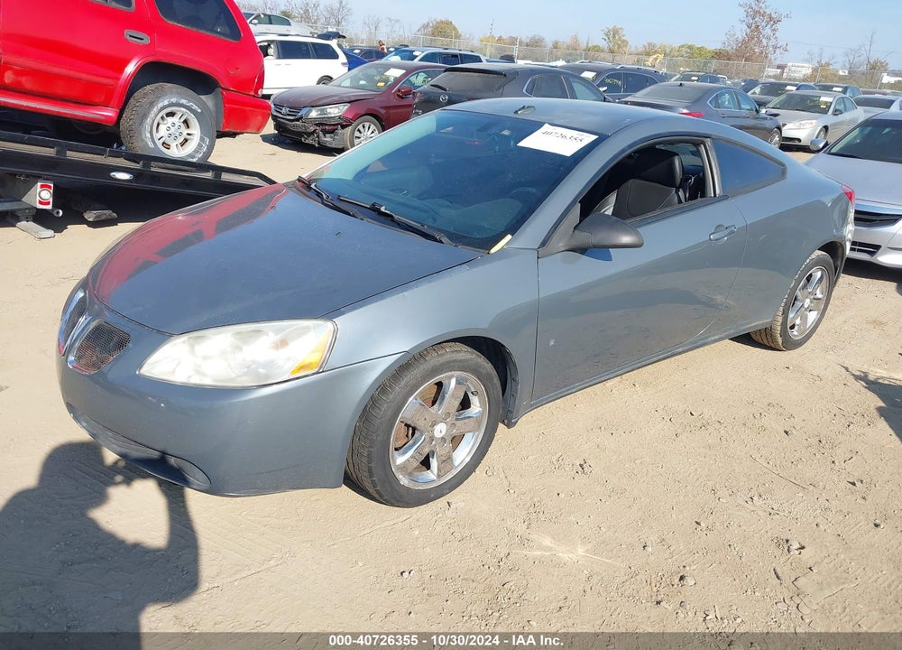 2008 PONTIAC G6 GT VIN: 1G2ZH17N884191828