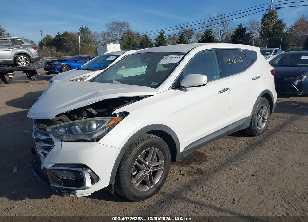 2017 HYUNDAI SANTA FE SPORT 2.4L VIN: 5NMZTDLB6HH018520