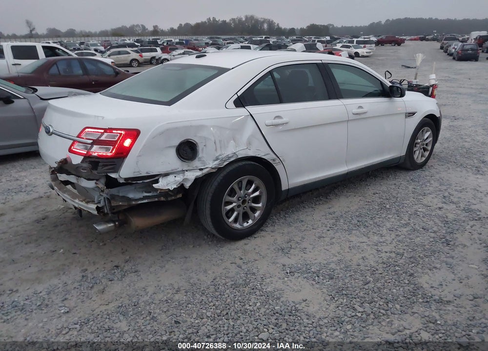 2013 FORD TAURUS VIN: 1FAHP2D81DG117325