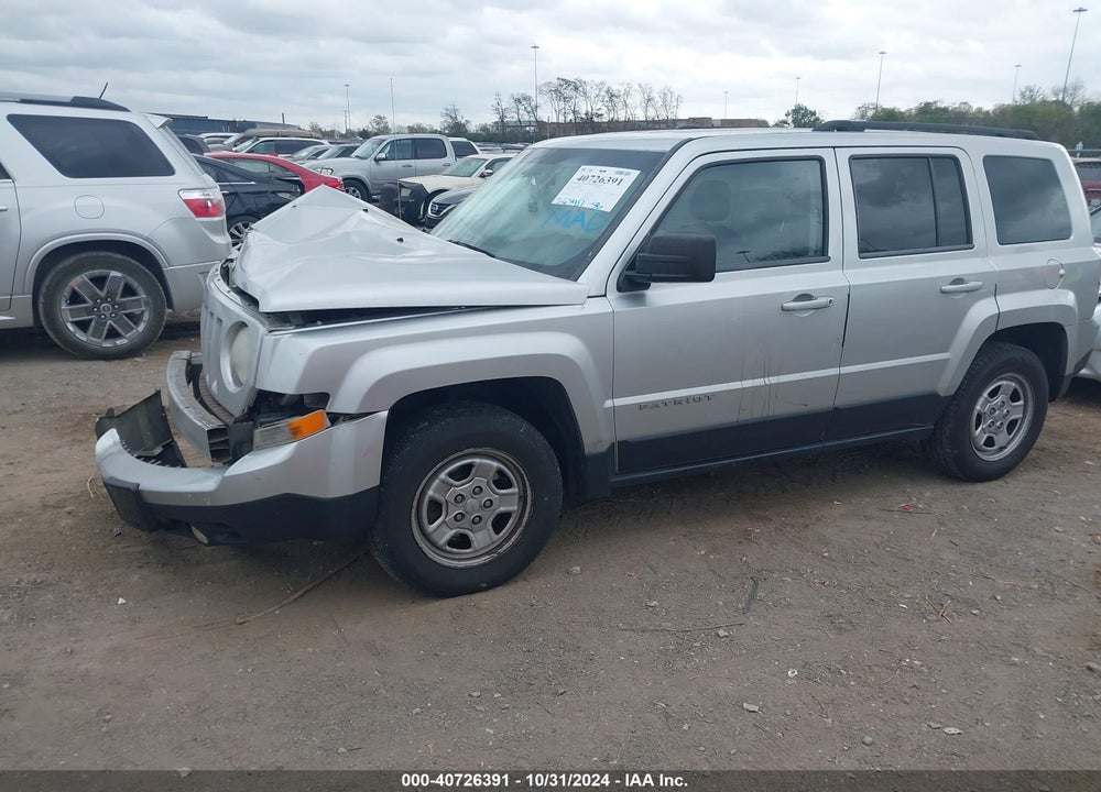 2014 JEEP PATRIOT SPORT VIN: 1C4NJRBB8ED520386