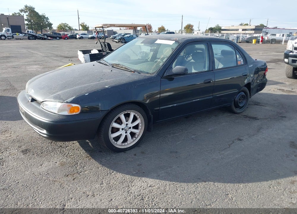 2002 CHEVROLET PRIZM LSI VIN: 1Y1SK52882Z407352