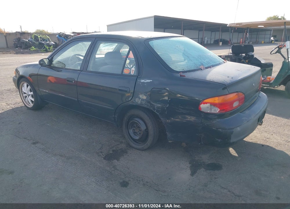 2002 CHEVROLET PRIZM LSI VIN: 1Y1SK52882Z407352