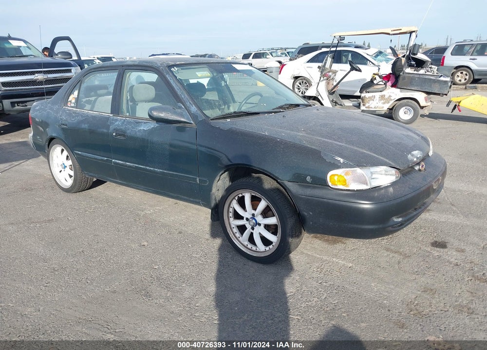2002 CHEVROLET PRIZM LSI VIN: 1Y1SK52882Z407352