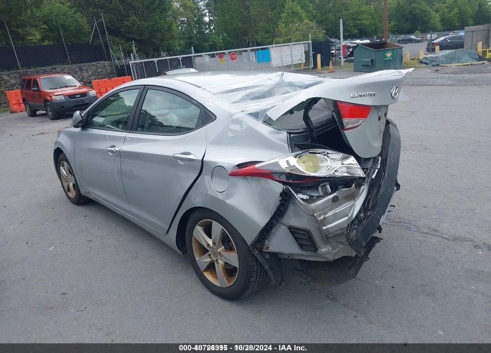 2013 HYUNDAI ELANTRA GLS VIN: 5NPDH4AE9DH269862
