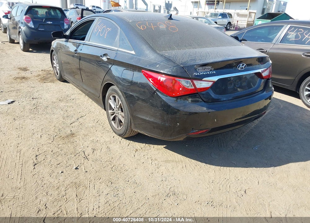 2011 HYUNDAI SONATA GLS VIN: 5NPEB4AC7BH137555