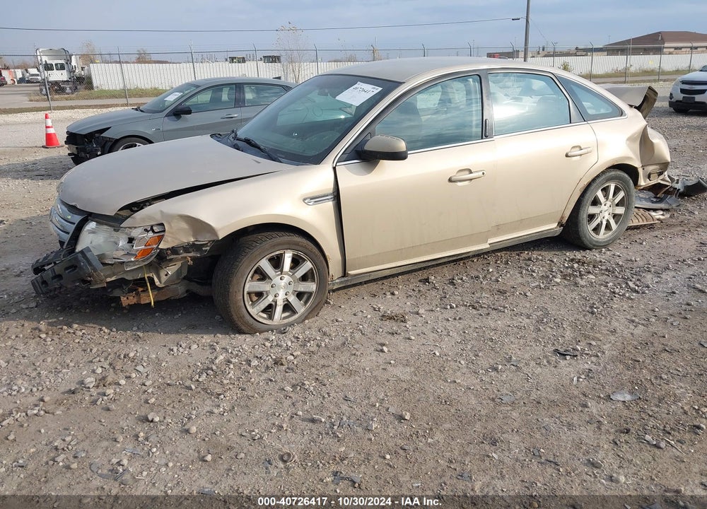 2008 FORD TAURUS SEL VIN: 1FAHP24W48G160061