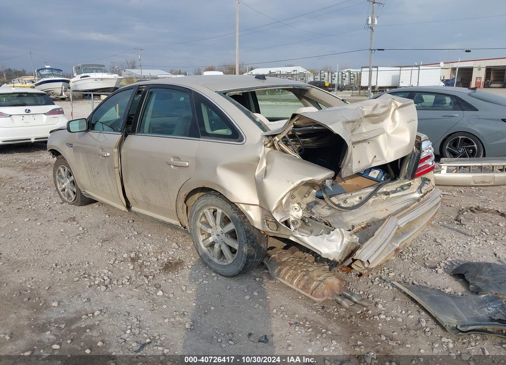 2008 FORD TAURUS SEL VIN: 1FAHP24W48G160061