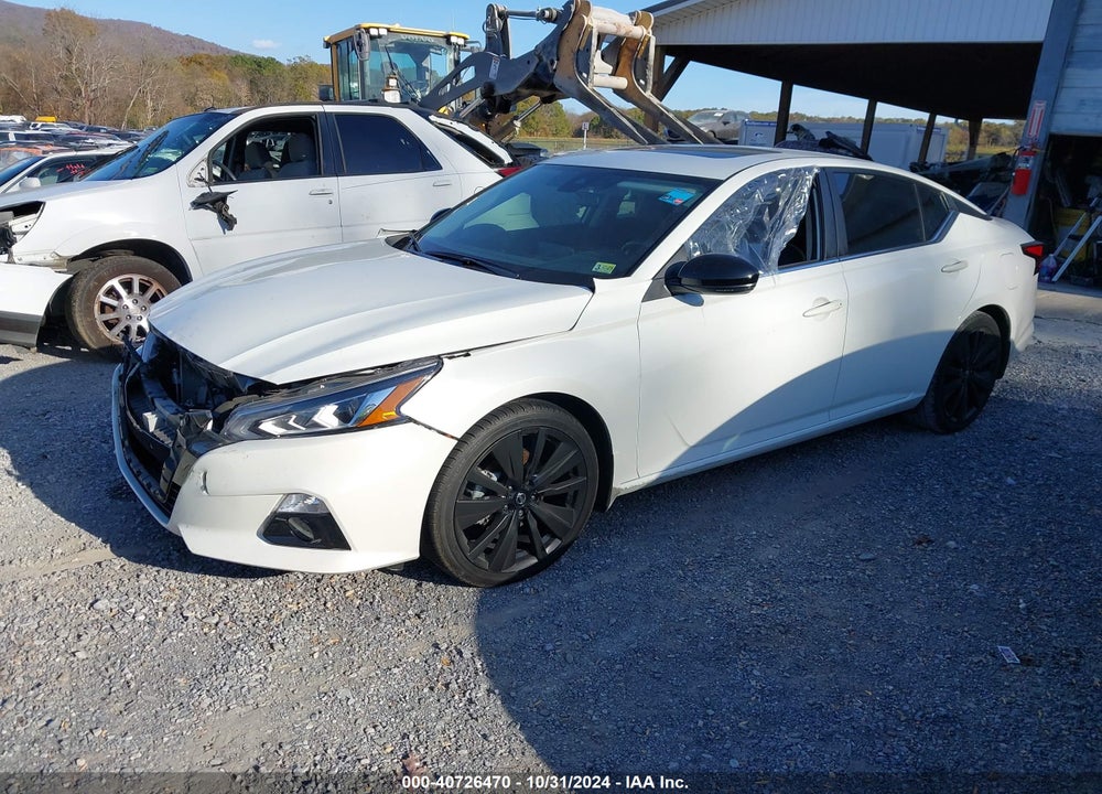 2022 NISSAN ALTIMA SR FWD VIN: 1N4BL4CVXNN313183