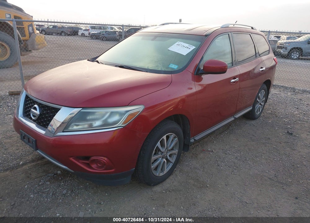 2013 NISSAN PATHFINDER SV VIN: 5N1AR2MN9DC628618