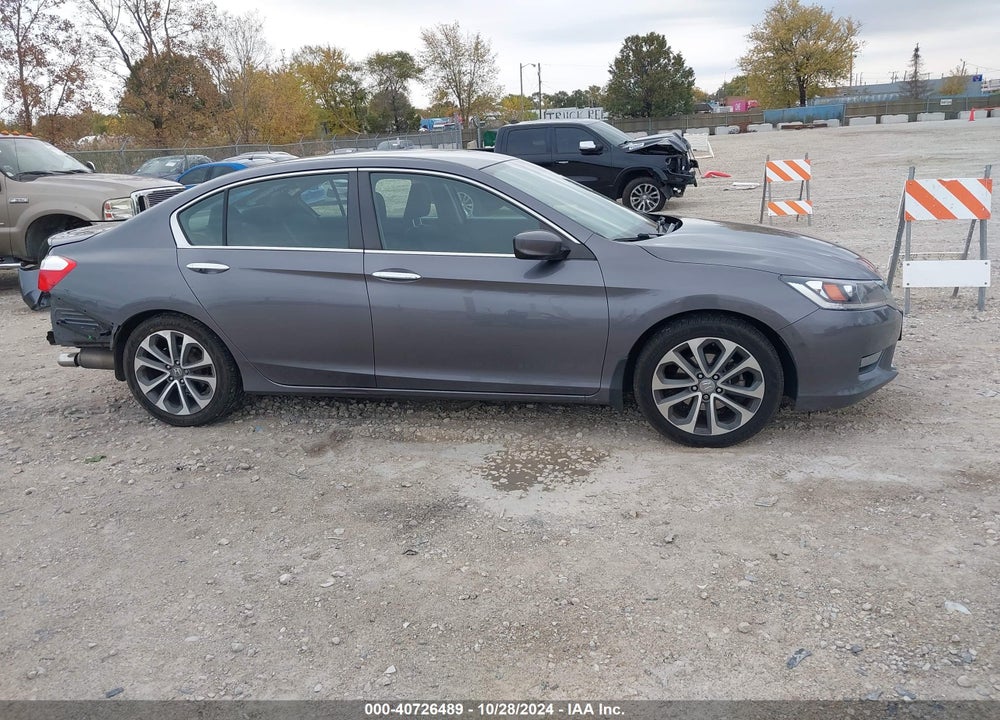 2015 HONDA ACCORD SPORT VIN: 1HGCR2F50FA121276