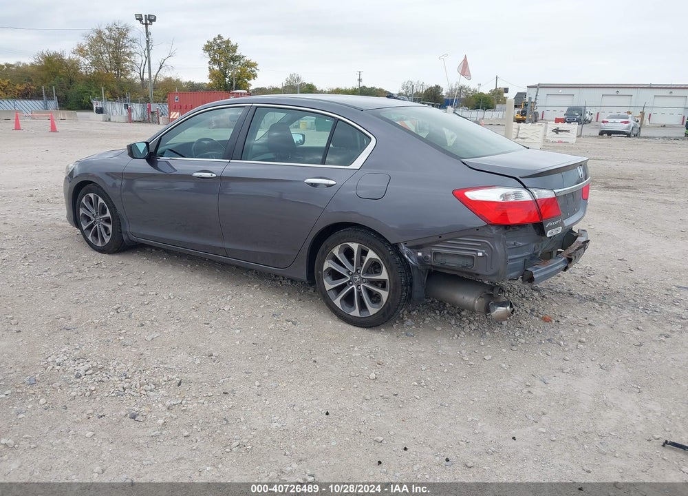 2015 HONDA ACCORD SPORT VIN: 1HGCR2F50FA121276