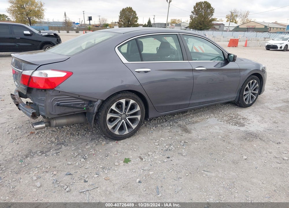 2015 HONDA ACCORD SPORT VIN: 1HGCR2F50FA121276