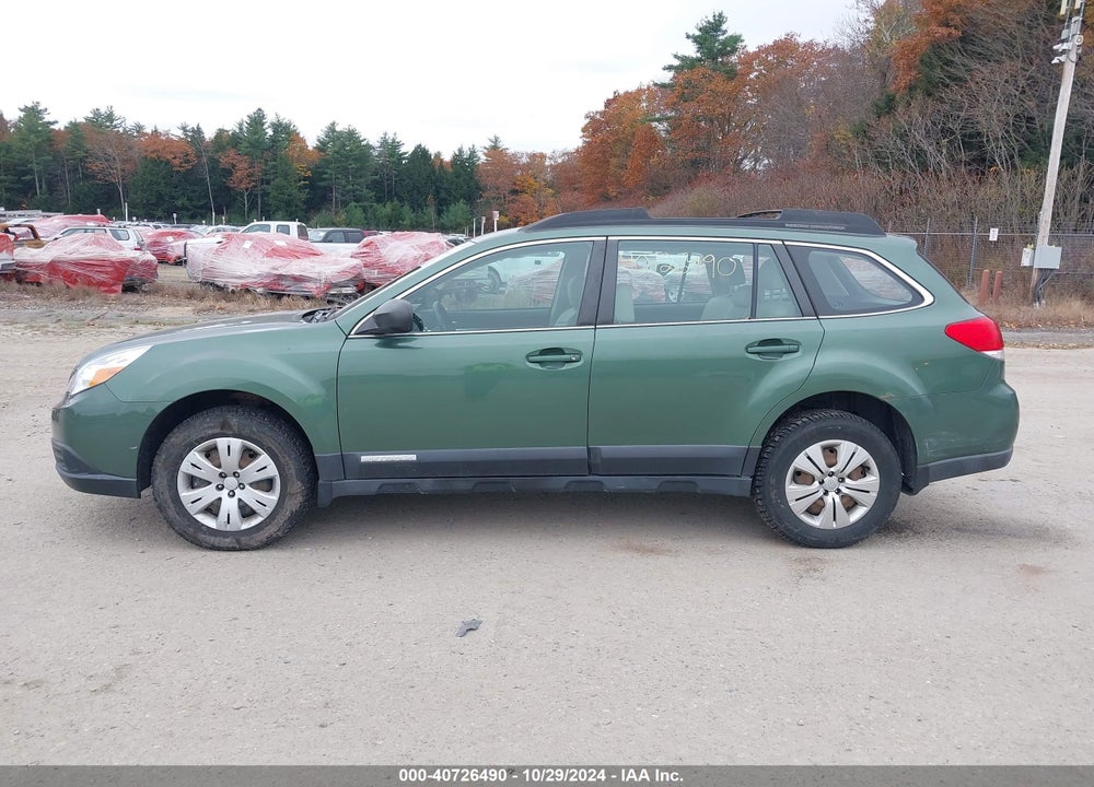 2010 SUBARU OUTBACK 2.5I VIN: 4S4BRBAC9A3351133