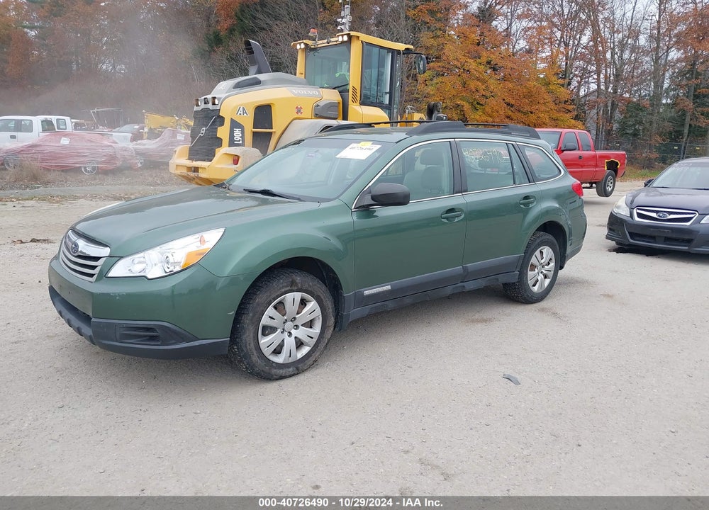 2010 SUBARU OUTBACK 2.5I VIN: 4S4BRBAC9A3351133