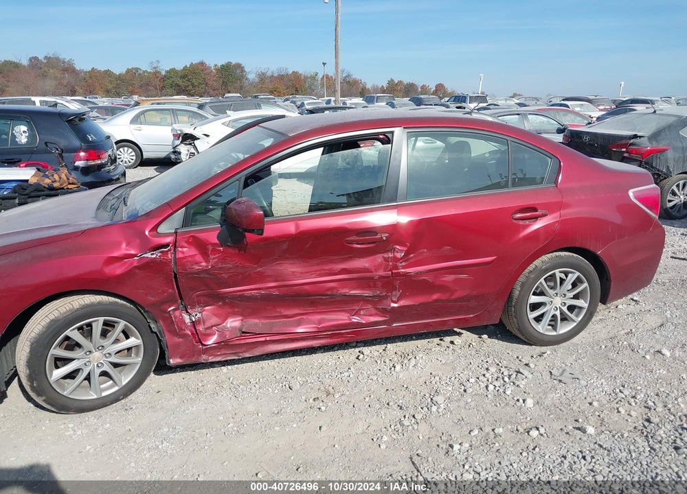 2012 SUBARU IMPREZA VIN: JF1GJAC65CH021889