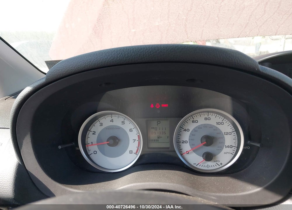 2012 SUBARU IMPREZA VIN: JF1GJAC65CH021889