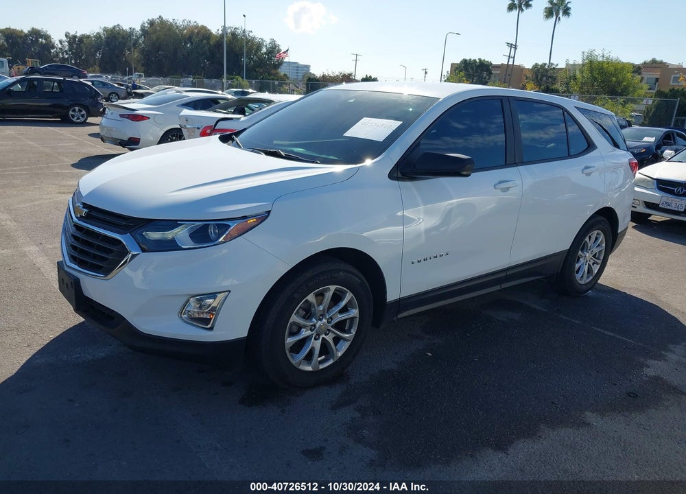 2020 CHEVROLET EQUINOX FWD LS VIN: 2GNAXHEV0L6175578